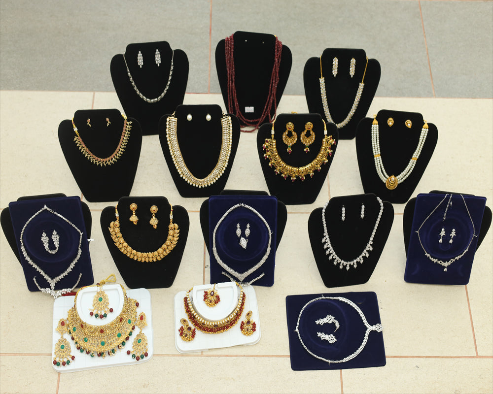 Necklace and Earrings