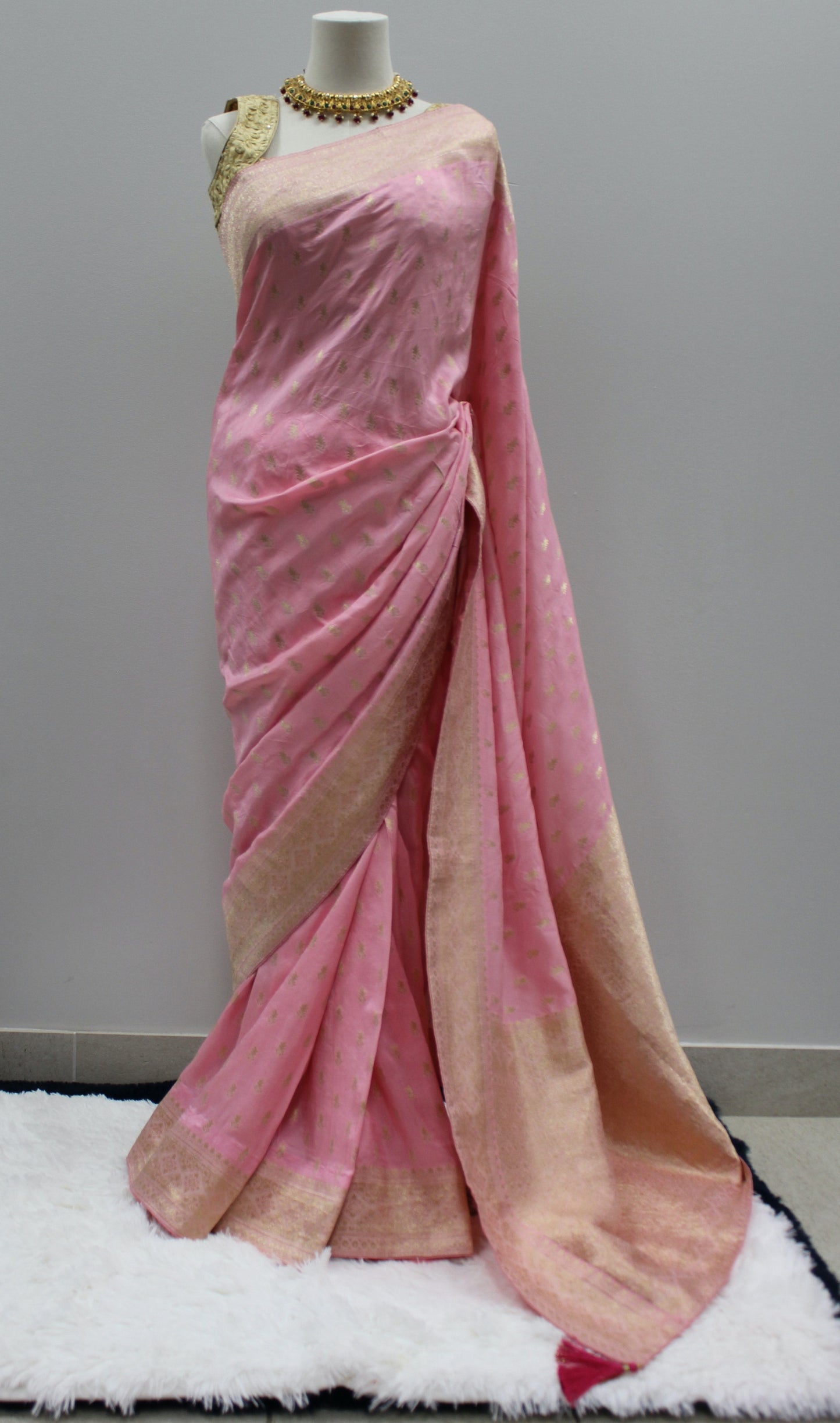 Pink Saree